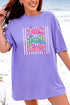 Striped Crabby Crew Comfort Colors Adult Ring-Spun Cotton Tee