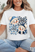 Winter Check Snowmen Comfort Colors Adult Ring-Spun Cotton Tee