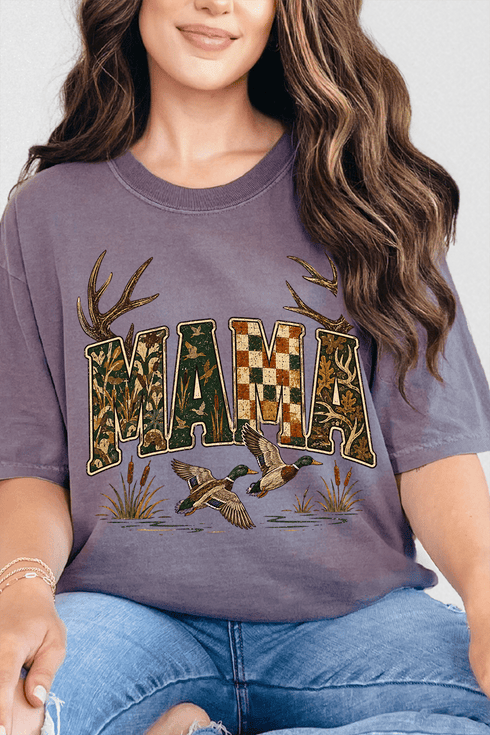 Woodland Mama Comfort Colors Adult Ring-Spun Cotton Tee