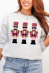 Faux Yarn Holiday Guard Nutcracker Heavy Blend Crew Sweatshirt