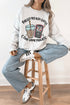Iced Coffee & True Crime Heavy Blend Crew Sweatshirt