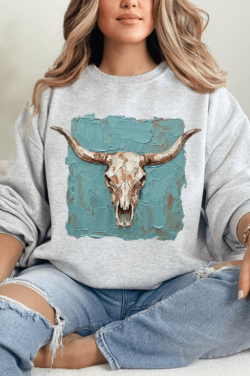 Longhorn Gallery Heavy Blend Crew Sweatshirt