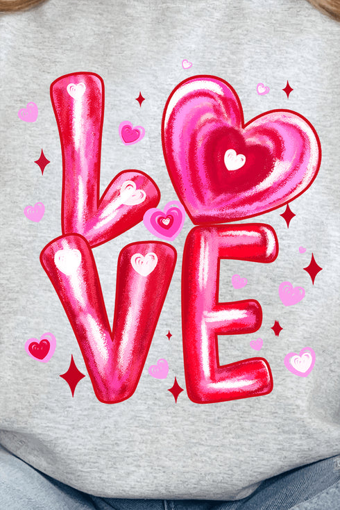 Love In The Air Heavy Blend Crew Sweatshirt