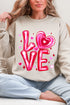 Love In The Air Heavy Blend Crew Sweatshirt