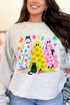 Neon Night Spirits Heavy Blend Crew Sweatshirt