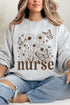 Wildflower Nurse Heavy Blend Crew Sweatshirt