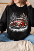 Evergreen Christmas Drive Heavy Blend Crew Sweatshirt