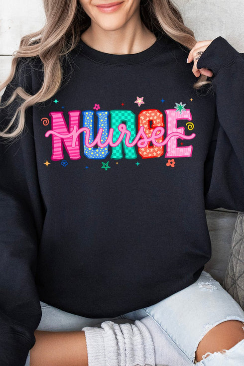 Nurse Energy Heavy Blend Crew Sweatshirt
