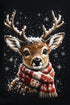 Snow Kissed Reindeer Heavy Blend Crew Sweatshirt