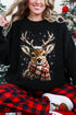 Snow Kissed Reindeer Heavy Blend Crew Sweatshirt