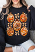 Thanksgiving Portraits Heavy Blend Crew Sweatshirt