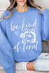 Be Kind Of Feral Raccoon Heavy Blend Crew Sweatshirt