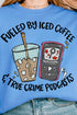 Iced Coffee & True Crime Heavy Blend Crew Sweatshirt