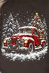 Evergreen Christmas Drive Heavy Blend Crew Sweatshirt
