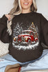 Evergreen Christmas Drive Heavy Blend Crew Sweatshirt