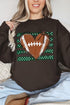 Green Football Sweetheart Heavy Blend Crew Sweatshirt