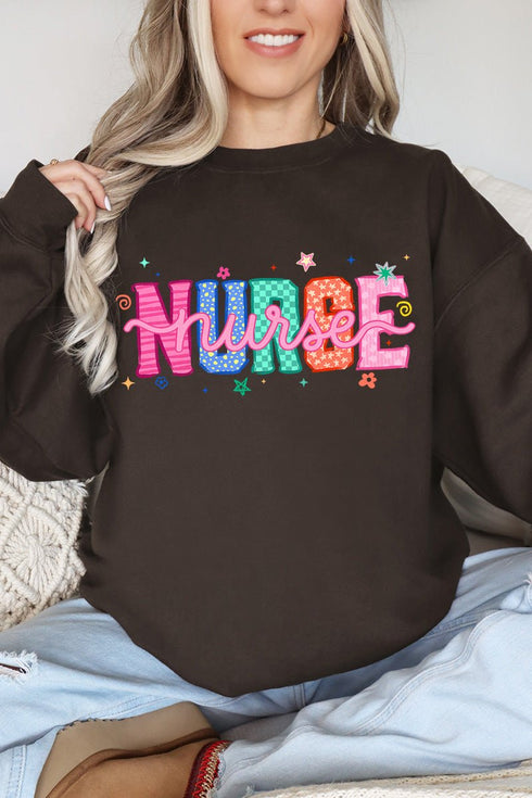 Nurse Energy Heavy Blend Crew Sweatshirt