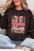 Rejoice Always Girly Camo Heavy Blend Crew Sweatshirt