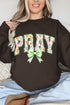 Watercolor Petaled Pray Heavy Blend Crew Sweatshirt