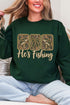 He's Fishing Heavy Blend Crew Sweatshirt