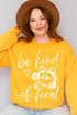 Be Kind Of Feral Raccoon Heavy Blend Crew Sweatshirt