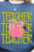 Apple For The Teacher Heavy Blend Crew Sweatshirt