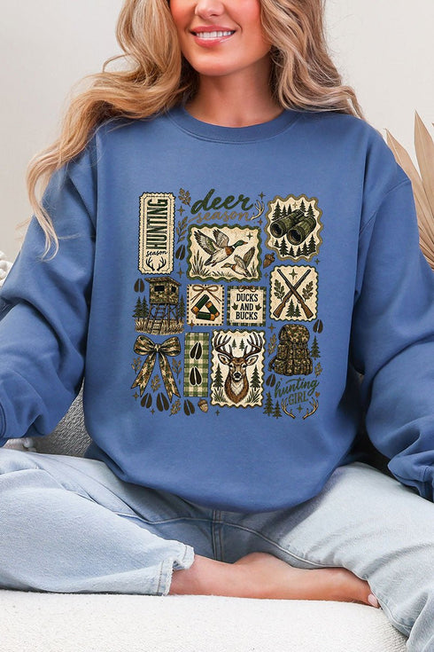 Ducks And Bucks Heavy Blend Crew Sweatshirt