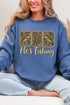 He's Fishing Heavy Blend Crew Sweatshirt