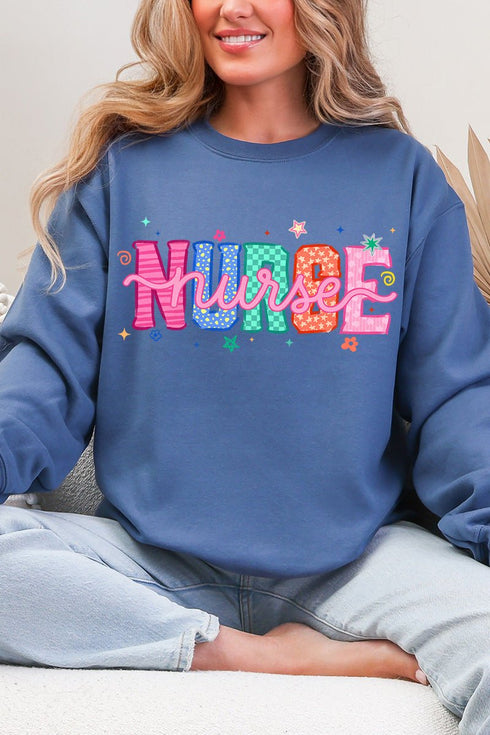 Nurse Energy Heavy Blend Crew Sweatshirt