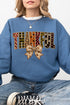 Thankful Fall Spirit Heavy Blend Crew Sweatshirt