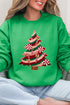 Faux Yarn Candy Cane Wishes Heavy Blend Crew Sweatshirt