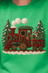 Faux Yarn Mistletoe Express Heavy Blend Crew Sweatshirt
