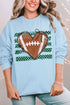 Green Football Sweetheart Heavy Blend Crew Sweatshirt