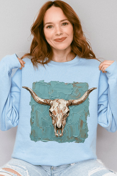Longhorn Gallery Heavy Blend Crew Sweatshirt