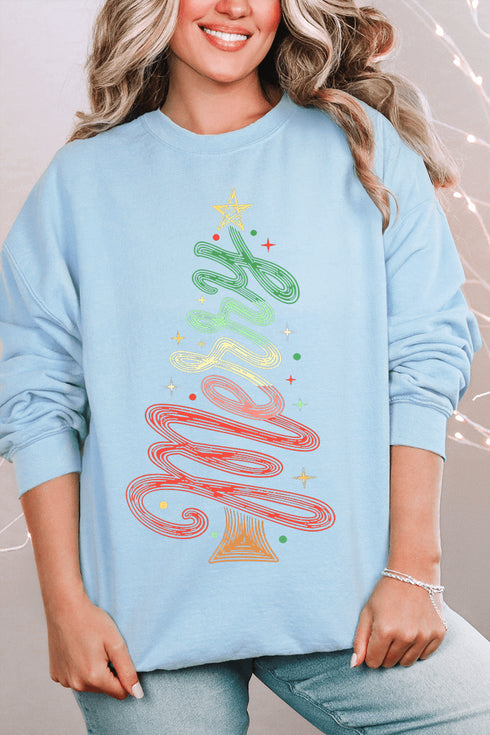 Merry In Motion Heavy Blend Crew Sweatshirt