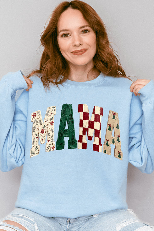 Merry Mama Mix Heavy Blend Crew Sweatshirt
