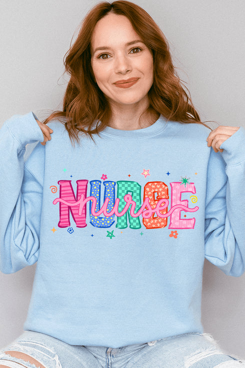 Nurse Energy Heavy Blend Crew Sweatshirt