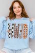 WWJD Pattern Pop Heavy Blend Crew Sweatshirt