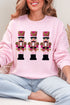 Faux Yarn Holiday Guard Nutcracker Heavy Blend Crew Sweatshirt