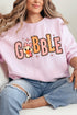 Gobble In Gingham Heavy Blend Crew Sweatshirt