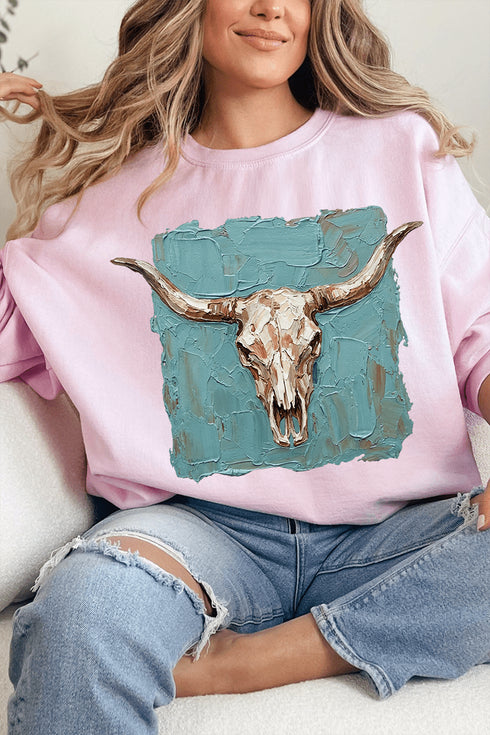 Longhorn Gallery Heavy Blend Crew Sweatshirt