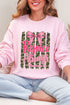 Rejoice Always Girly Camo Heavy Blend Crew Sweatshirt