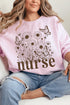 Wildflower Nurse Heavy Blend Crew Sweatshirt