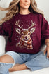 Snow Kissed Reindeer Heavy Blend Crew Sweatshirt