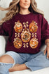 Thanksgiving Portraits Heavy Blend Crew Sweatshirt