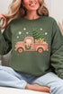 Faux Yarn Holly Jolly Haul Heavy Blend Crew Sweatshirt