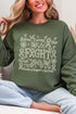 Fight Ribbon Sketch Heavy Blend Crew Sweatshirt