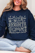Fight Ribbon Sketch Heavy Blend Crew Sweatshirt