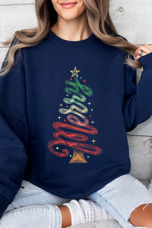 Merry In Motion Heavy Blend Crew Sweatshirt