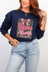 Rejoice Always Girly Camo Heavy Blend Crew Sweatshirt